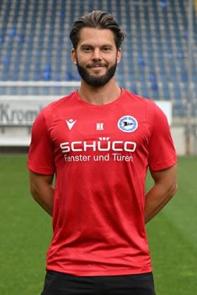 Bielefeld, Schueco Arena, 20.07.23, GER, Herren, DSC Arminia Bielefeld, 3. LIga, Porträttermin 2023-2024 Bild: Niklas Klasen (Athletik-Trainer); DSC Arminia Bielefeld; 3. Liga, Porträttermin 2023 2024 Only for editorial use! NRW Deutschland