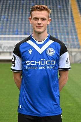 Bielefeld, Schueco Arena, 20.07.23, GER, Herren, DSC Arminia Bielefeld, 3. LIga, Porträttermin 2023-2024 Bild: Henrik Koch; DSC Arminia Bielefeld; 3. Liga, Porträttermin 2023 2024 Only for editorial use! NRW Deutschland
