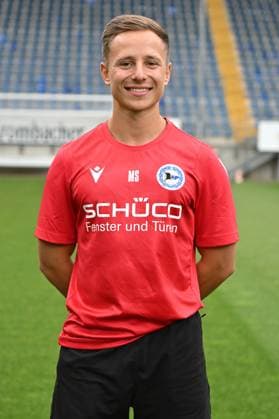Bielefeld, Schueco Arena, 20.07.23, GER, Herren, DSC Arminia Bielefeld, 3. LIga, Porträttermin 2023-2024 Bild: Mick Stevens (Physiotherapeut); DSC Arminia Bielefeld; 3. Liga, Porträttermin 2023 2024 Only for editorial use! NRW Deutschland