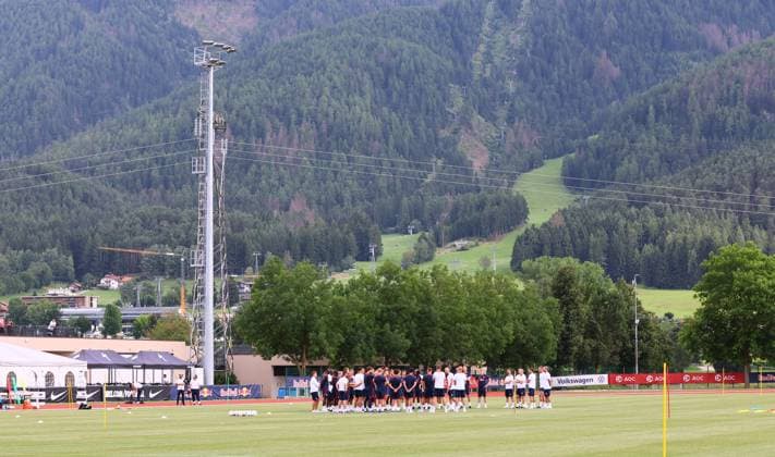 RB Leipzig - Italien Trainingslager Bruneck, 20.07.2023, Sportpark Reiperting Reischach, Fussball, RB Leipzig (GER Bundesliga) - Trainingslager in Südtirol Italien , Im Bild: Mannschaft von RB Leipzig ,