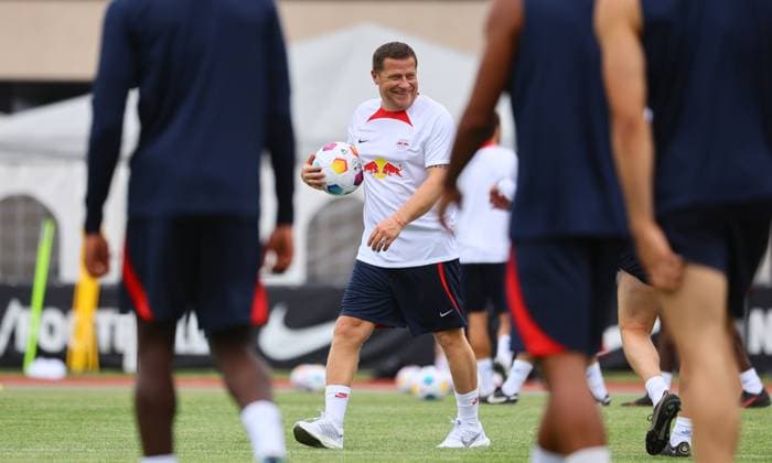 RB Leipzig - Italien Trainingslager Bruneck, 21.07.2023, Sportpark Reiperting Reischach, Fussball, RB Leipzig (GER Bundesliga) - Trainingslager in Südtirol Italien , Im Bild: Max Eberl (RB Leipzig Sportvorstand) ,