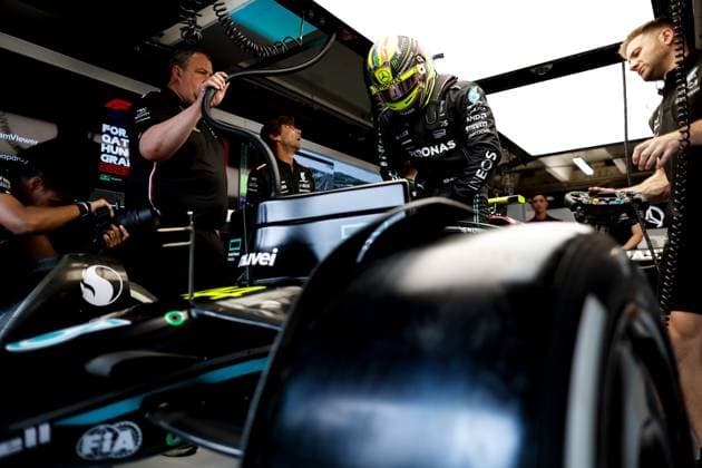 44 Lewis Hamilton (GBR, Mercedes-AMG Petronas F1 Team), F1 Grand Prix of Hungary at Hungaroring on July 21, 2023 in Budapest, Hungary. (Photo by HOCH ZWEI) Budapest Hungary