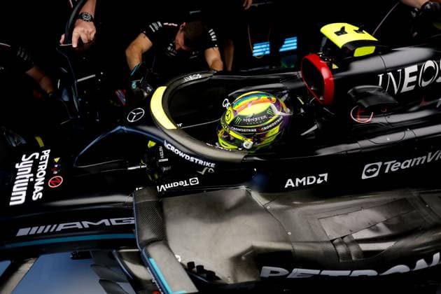 44 Lewis Hamilton (GBR, Mercedes-AMG Petronas F1 Team), F1 Grand Prix of Hungary at Hungaroring on July 21, 2023 in Budapest, Hungary. (Photo by HOCH ZWEI) Budapest Hungary