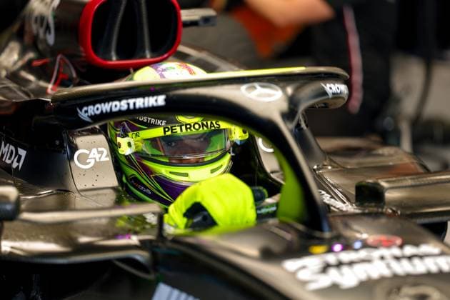 44 Lewis Hamilton (GBR, Mercedes-AMG Petronas F1 Team), F1 Grand Prix of Hungary at Hungaroring on July 21, 2023 in Budapest, Hungary. (Photo by HOCH ZWEI) Budapest Hungary