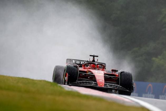 16 Charles Leclerc (MCO, Scuderia Ferrari), F1 Grand Prix of Hungary at Hungaroring on July 21, 2023 in Budapest, Hungary. (Photo by HOCH ZWEI) Budapest Hungary
