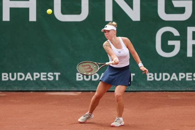 Tennis Internationals - WTA, Tennis Damen 250 - Hungarian Grand Prix Marija Timofeeva (RUS) during the quarterfinal match of WTA250 Hungarian Gran Prix Tennis on July 21th, 2023 at Romai Teniszakademia, Budapest, Hungary Budapest Budapest Hungary Copyright: xVinnyxOrlandox xLiveMediax LPS_1002765
