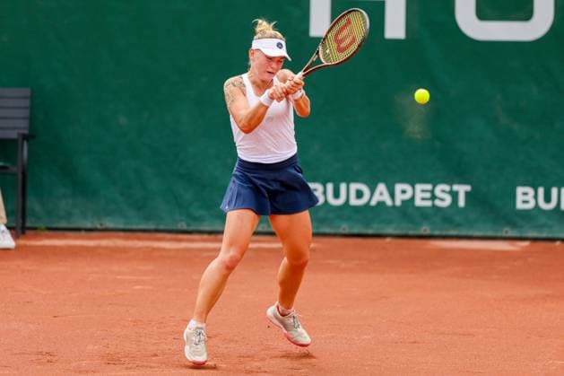 Tennis Internationals - WTA, Tennis Damen 250 - Hungarian Grand Prix Marija Timofeeva (RUS) during the quarterfinal match of WTA250 Hungarian Gran Prix Tennis on July 21th, 2023 at Romai Teniszakademia, Budapest, Hungary Budapest Budapest Hungary Copyright: xVinnyxOrlandox xLiveMediax LPS_1002767