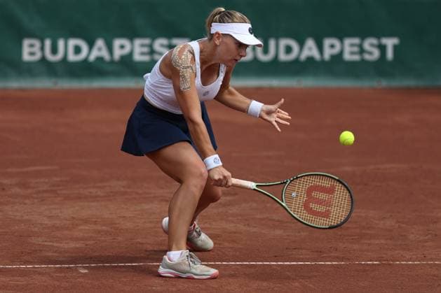 Tennis Internationals - WTA, Tennis Damen 250 - Hungarian Grand Prix Marija Timofeeva (RUS) during the quarterfinal match of WTA250 Hungarian Gran Prix Tennis on July 21th, 2023 at Romai Teniszakademia, Budapest, Hungary Budapest Budapest Hungary Copyright: xVinnyxOrlandox xLiveMediax LPS_1002771