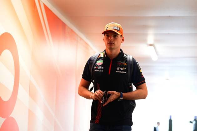 F1 Hungarian GP - Drivers Arrival Max Verstappen of Red Bull Racing Honda is participating in the free practice of the Hungarian Grand Prix, the 12th round of the FIA Formula 1 World Championship, WM, Weltmeisterschaft at the Hungaroring in Budapest, Pest County, Hungary, on July 21st, 2023. Budapest Hungary  Copyright: xAndreaxDiodatox originalFilename:diodato-notitle230721_npxdC.jpg