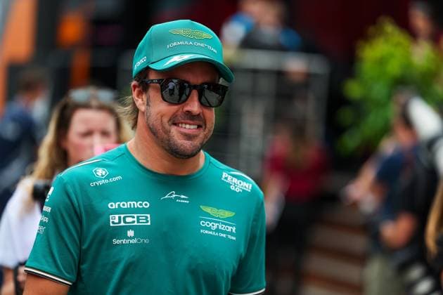 14 Fernando Alonso (ESP, Aston Martin Aramco Cognizant F1 Team), F1 Grand Prix of Hungary at Hungaroring on July 21, 2023 in Budapest, Hungary. (Photo by HOCH ZWEI) Budapest Hungary
