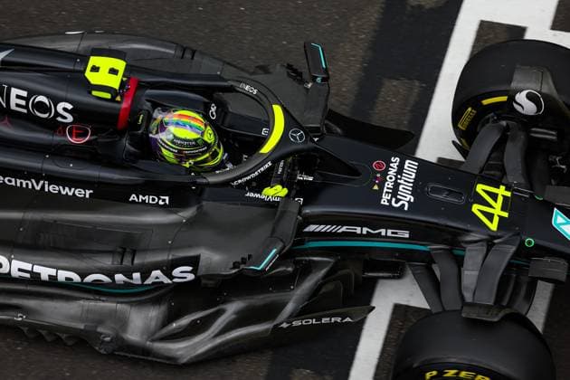 44 Lewis Hamilton (GBR, Mercedes-AMG Petronas F1 Team), F1 Grand Prix of Hungary at Hungaroring on July 21, 2023 in Budapest, Hungary. (Photo by HOCH ZWEI) Budapest Hungary