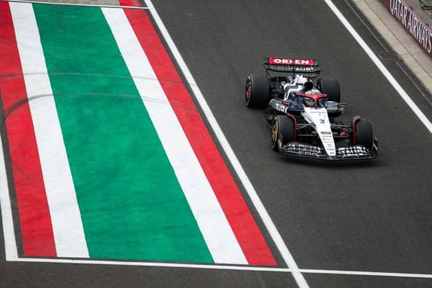 3 Daniel Ricciardo (AUS, Scuderia AlphaTauri), F1 Grand Prix of Hungary at Hungaroring on July 21, 2023 in Budapest, Hungary. (Photo by HOCH ZWEI) Budapest Hungary