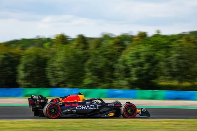 11 Sergio Perez (MEX, Oracle Red Bull Racing), F1 Grand Prix of Hungary at Hungaroring on July 21, 2023 in Budapest, Hungary. (Photo by HOCH ZWEI) Budapest Hungary