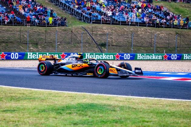 Formel 1 GP Budapest Ungarn. Feitag, 21.07.2023 Lando Norris (GBR) McLaren F1 Team; Formel 1 GP Budapest Ungarn. Feitag, 21.07.2023 Copyright: xBEAUTIFULxSPORTS Erlhofx