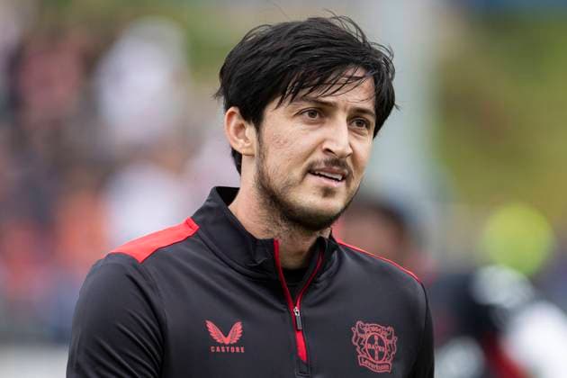 Testspiel, Bayer 04 Leverkusen - SC Paderborn 07, 21.07.2023 Sardar AZMOUN (Bayer 04 Leverkusen, 9), Testspiel, Bayer 04 Leverkusen - SC Paderborn 07, am 21.07.2023, IMS-Stadion, Velbert DFL regulations prohibit any use of photographs as image sequences and or quasi-video *** Test match, Bayer 04 Leverkusen SC Paderborn 07, 21 07 2023 Sardar AZMOUN Bayer 04 Leverkusen, 9 , Test match, Bayer 04 Leverkusen SC Paderborn 07, on 21 07 2023, IMS Stadion, Velbert DFL regulations prohibit any use of photographs as image sequences and or quasi video Copyright: xBEAUTIFULxSPORTS Meuselx