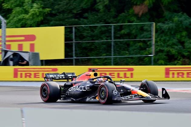 21.07.2023, Hungaroring, Budapest, Formel 1 Grand Prix Großer Preis von Ungarn 2023 , im Bild Max Verstappen (NLD), Oracle Red Bull Racing Budapest Hungaroring Ungarn