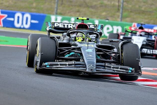 21.07.2023, Hungaroring, Budapest, Formel 1 Grand Prix Großer Preis von Ungarn 2023 , im Bild Lewis Hamilton (GBR), Mercedes-AMG Petronas Formula One Team Budapest Hungaroring Ungarn