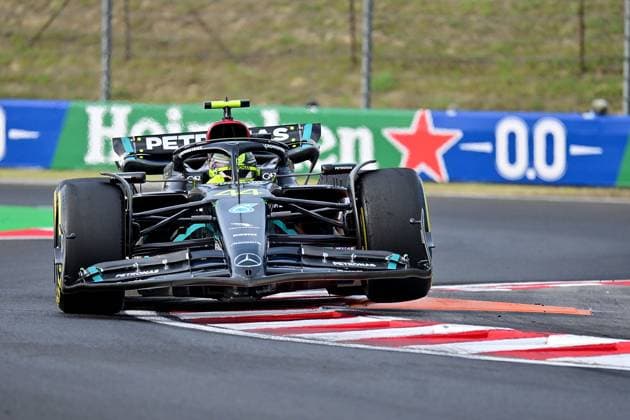 Formel 1 Grand Prix Großer Preis von Ungarn 2023 21.07.2023, Hungaroring, Budapest, Formel 1 Grand Prix Großer Preis von Ungarn 2023 , im Bild Lewis Hamilton (GBR), Mercedes-AMG Petronas Formula One Team