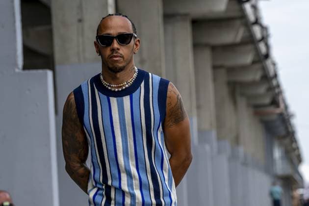 Budapest - 21-07-2023, Hungaroring, Lewis Hamilton at the Formula 1 Hungary Grand Prix 2023 Friday Formula 1 Hungary Grand Prix 2023 Friday  x21710953x Copyright: