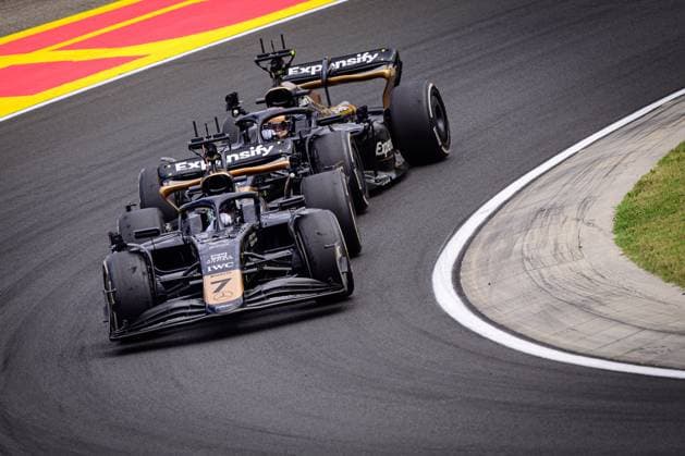 July 21, 2023, Budapest, Hungary: APXGP car seen on the track prior to the first practice session of the Hungarian F1 Grand Prix at the Hungaroring, near Budapest. Budapest Hungary - ZUMAs197 20230721_zaa_s197_214 Copyright: xJurexMakovecx