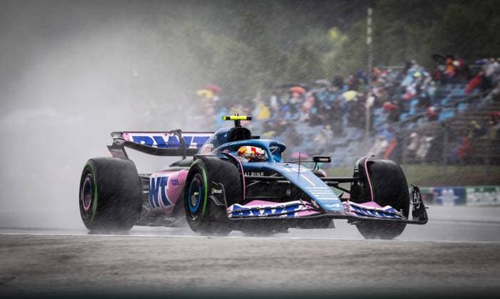 Pierre Gasly (FRA, BWT Alpine F1 Team 14) HUN, Formel 1, Hungaroring, Hungary, 21.07.23 HUN, Formel 1, Hungaroring, Hungary, 21.07.23 Budapest
