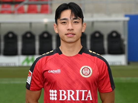 21.07.2023, xjhx, Fussball 2.Bundesliga, SV Wehen Wiesbaden Fototermin Saison 2023 24 emspor, Hyunju Lee (20) ; SV Wehen Wiesbaden; 2.BL, Porträttermin 2023 2024 (DFL DFB REGULATIONS PROHIBIT ANY USE OF PHOTOGRAPHS as IMAGE SEQUENCES and or QUASI-VIDEO) Wiesbaden