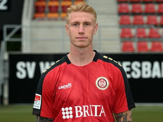 21.07.2023, xjhx, Fussball 2.Bundesliga, SV Wehen Wiesbaden Fototermin Saison 2023 24 emspor, Bjarke Jacobsen (19); SV Wehen Wiesbaden; 2.BL, Porträttermin 2023 2024 (DFL DFB REGULATIONS PROHIBIT ANY USE OF PHOTOGRAPHS as IMAGE SEQUENCES and or QUASI-VIDEO) Wiesbaden