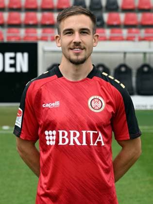 21.07.2023, xjhx, Fussball 2.Bundesliga, SV Wehen Wiesbaden Fototermin Saison 2023 24 emspor, Amar Catic (34); SV Wehen Wiesbaden; 2.BL, Porträttermin 2023 2024 (DFL DFB REGULATIONS PROHIBIT ANY USE OF PHOTOGRAPHS as IMAGE SEQUENCES and or QUASI-VIDEO) Wiesbaden