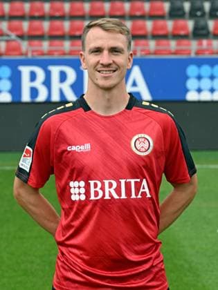 21.07.2023, xjhx, Fussball 2.Bundesliga, SV Wehen Wiesbaden Fototermin Saison 2023 24 emspor, Emanuel Taffertshofer (5); SV Wehen Wiesbaden; 2.BL, Porträttermin 2023 2024 (DFL DFB REGULATIONS PROHIBIT ANY USE OF PHOTOGRAPHS as IMAGE SEQUENCES and or QUASI-VIDEO) Wiesbaden