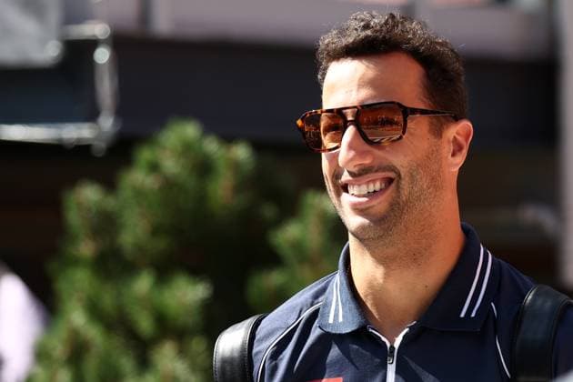 F1 Gran Prix of Hungary Daniel Ricciardo of AlphaTauri in the paddock before final practice for the F1 Grand Prix of Hungary. Mogyorod Hungaroring Hungary Copyright: xMarcoxCanonierox