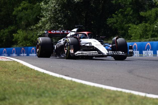F1 Hungarian Grand Prix 2023 Third Practice Daniel Ricciardo of AlphaTauri during the third practice ahead of the Formula 1 Hungarian Grand Prix at Hungaroring in Budapest, Hungary on July 22, 2023. Budapest Hungary  Copyright: xJakubxPorzyckix originalFilename:porzycki-f1hungar230722_npyRz.jpg
