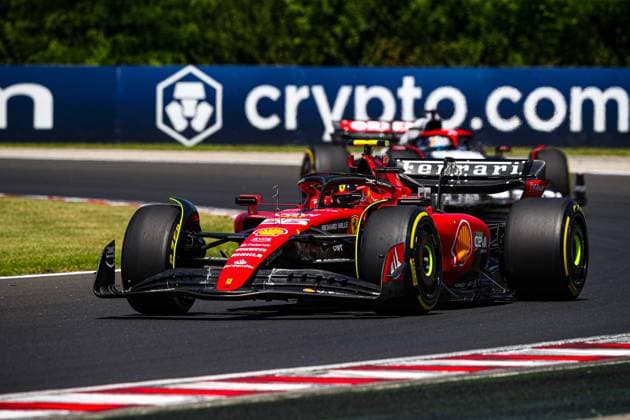 Formula 1 World Championship, WM, Weltmeisterschaft 2023 Hungarian GP, Budapest 20-23 July 2023 55 Carlos Sainz, (ESP) Scuderia Ferrari during the Hungarian GP, Budapest 20-23 July 2023 at the Hungaroring, Formula 1 World championship 2023. - -  Copyright: xIPAxSport ABACAx BRIPASport20230722_259 IPAxSport ABACAx BRIPASport20230722_259