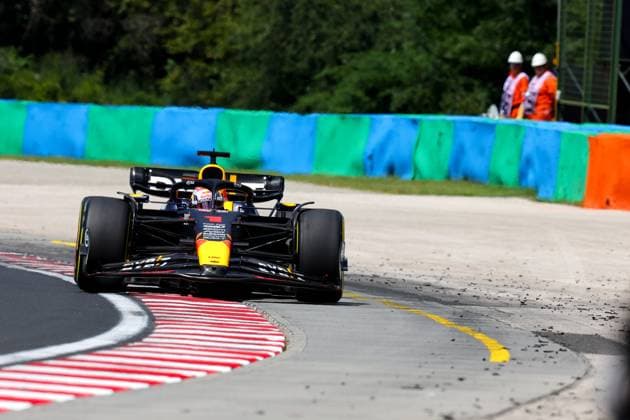 1 Max Verstappen (NLD, Oracle Red Bull Racing), F1 Grand Prix of Hungary at Hungaroring on July 22, 2023 in Budapest, Hungary. (Photo by HOCH ZWEI) Budapest Hungary