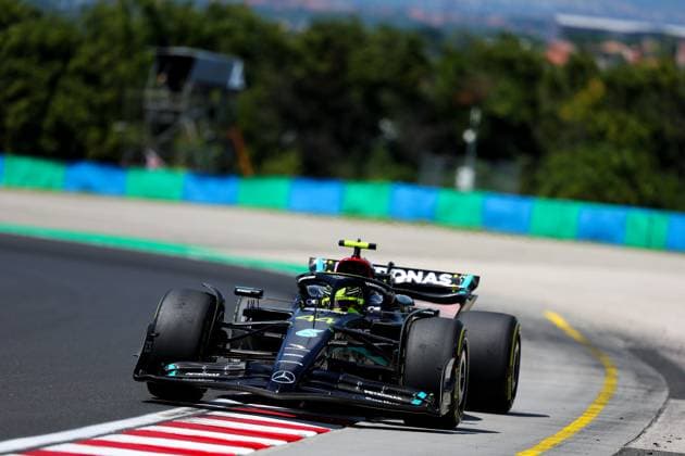 44 Lewis Hamilton (GBR, Mercedes-AMG Petronas F1 Team), F1 Grand Prix of Hungary at Hungaroring on July 22, 2023 in Budapest, Hungary. (Photo by HOCH ZWEI) Budapest Hungary