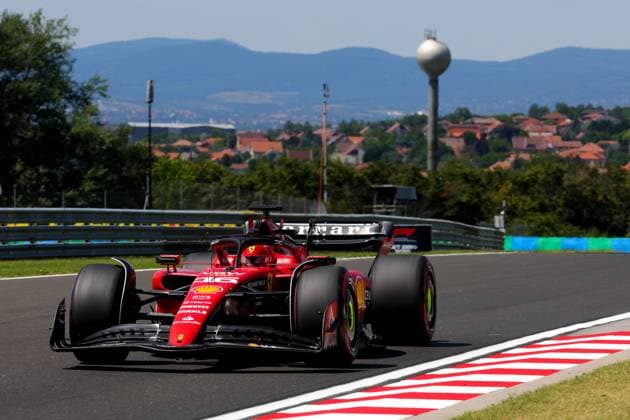 16 Charles Leclerc (MCO, Scuderia Ferrari), F1 Grand Prix of Hungary at Hungaroring on July 22, 2023 in Budapest, Hungary. (Photo by HOCH ZWEI) Budapest Hungary