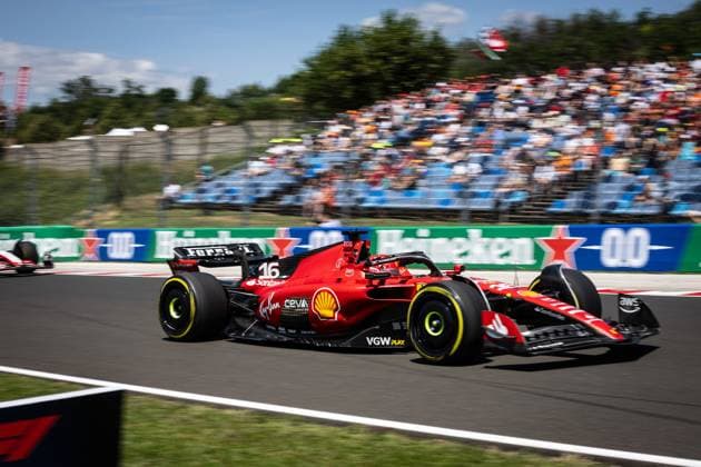 Charles Leclerc, (MCO, Scuderia Ferrari 16) HUN, Formel 1, Hungaroring, Hungary, 22.07.23 HUN, Formel 1, Hungaroring, Hungary, 22.07.23 Budapest