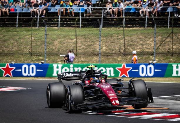 Guanyou Zhou (CHN, Alfa Romeo F1 Team ORLEN 24) HUN, Formel 1, Hungaroring, Hungary, 22.07.23 HUN, Formel 1, Hungaroring, Hungary, 22.07.23 Budapest