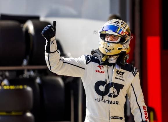 BUDAPEST - Daniel Ricciardo (AlphaTauri) after qualifying on the Hungaroring Circuit in the run-up to the Hungarian Grand Prix. ANP REMKO DE WAAL F1 Grand Prix of Great Britain - Qualifying 2023 xVIxANPxSportx xxANPxIVx 474068254 originalFilename: 474068254.jpg