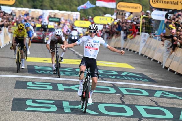 22-07-2023 Tour De France; Tappa 20 Belfort - Le Markstein; 2023, Uae Emirates; Pogacar, Tadej; Le Markstein; 