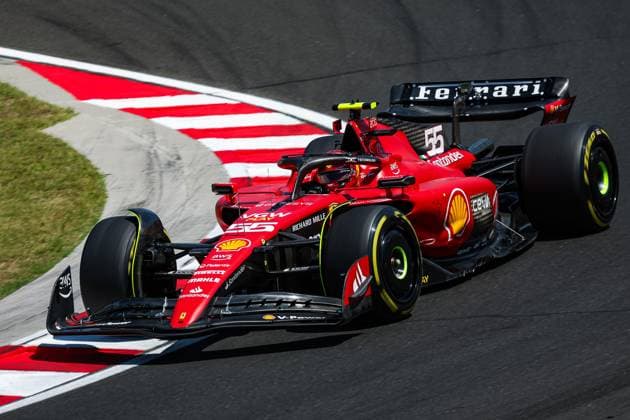 55 Carlos Sainz (ESP, Scuderia Ferrari), F1 Grand Prix of Hungary at Hungaroring on July 22, 2023 in Budapest, Hungary. (Photo by HOCH ZWEI) Budapest Hungary