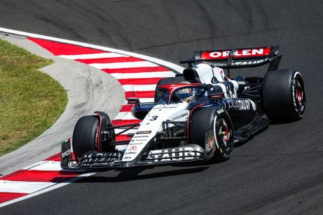 3 Daniel Ricciardo (AUS, Scuderia AlphaTauri), F1 Grand Prix of Hungary at Hungaroring on July 22, 2023 in Budapest, Hungary. (Photo by HOCH ZWEI) Budapest Hungary