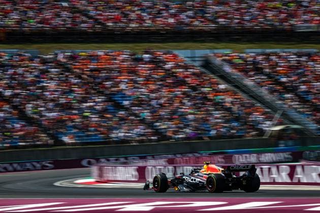 Sport Bilder des Tages 11 Sergio Perez (MEX, Oracle Red Bull Racing), F1 Grand Prix of Hungary at Hungaroring on July 22, 2023 in Budapest, Hungary. (Photo by HOCH ZWEI) Budapest Hungary