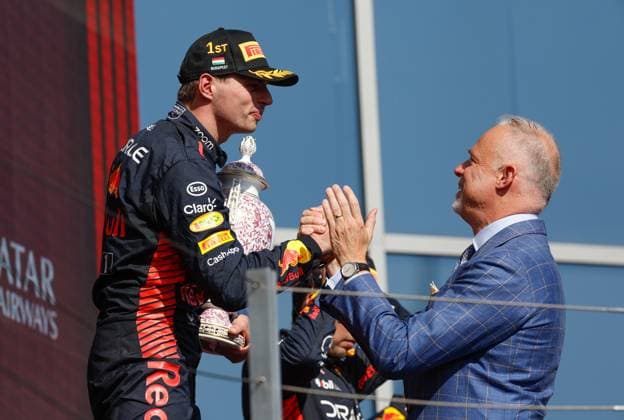 1 Max Verstappen (NLD, Oracle Red Bull Racing), F1 Grand Prix of Hungary at Hungaroring on July 23, 2023 in Budapest, Hungary. (Photo by HOCH ZWEI) Budapest Hungary