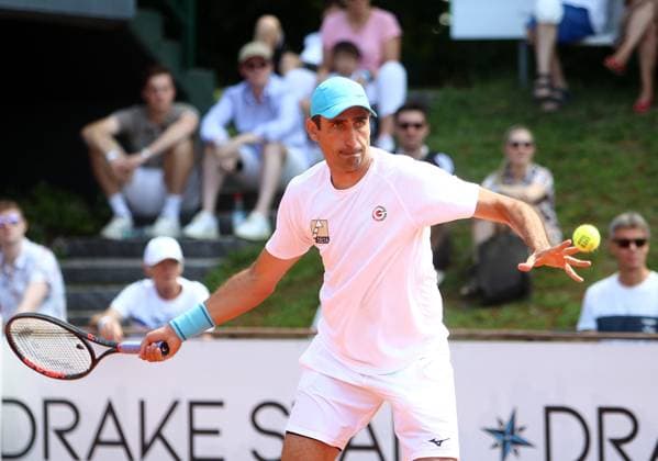 Philipp OSWALD (Grosshesselohe), Pullach bei Muenchen, Tennisclub Grosshesselohe, 23.07.23, Tennis, 1. Bundesliga Herren, TC GrooÅ¸hesselohe vs FTC Palmengarten,