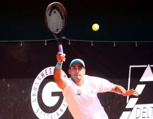 Philipp OSWALD (Grosshesselohe), Pullach bei Muenchen, Tennisclub Grosshesselohe, 23.07.23, Tennis, 1. Bundesliga Herren, TC GrooÅ¸hesselohe vs FTC Palmengarten,
