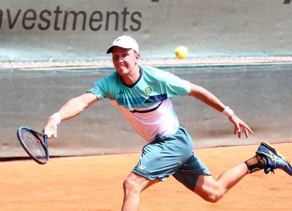 Filip JIANU (Palmengarten), Pullach bei Muenchen, Tennisclub Grosshesselohe, 23.07.23, Tennis, 1. Bundesliga Herren, TC GrooÅ¸hesselohe vs FTC Palmengarten,