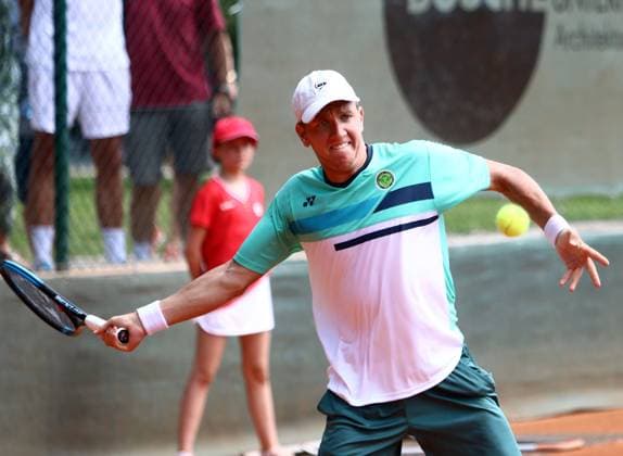 Filip JIANU (Palmengarten), Pullach bei Muenchen, Tennisclub Grosshesselohe, 23.07.23, Tennis, 1. Bundesliga Herren, TC GrooÅ¸hesselohe vs FTC Palmengarten,