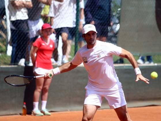 Pablo ANDUJAR-ALBA (Grosshesselohe), Pullach bei Muenchen, Tennisclub Grosshesselohe, 23.07.23, Tennis, 1. Bundesliga Herren, TC GrooÅ¸hesselohe vs FTC Palmengarten,