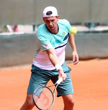 Carlos GOMEZ-HERRERA (Palmengarten), Pullach bei Muenchen, Tennisclub Grosshesselohe, 23.07.23, Tennis, 1. Bundesliga Herren, TC Großhesselohe vs FTC Palmengarten,
