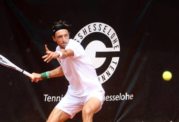 ArthurRINDERKNECH (Grosshesselohe), Pullach bei Muenchen, Tennisclub Grosshesselohe, 23.07.23, Tennis, 1. Bundesliga Herren, TC GrooÅ¸hesselohe vs FTC Palmengarten,